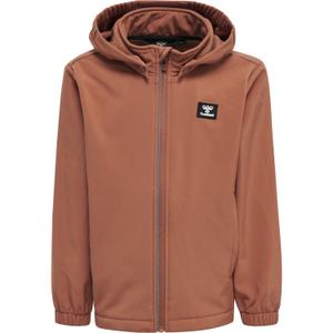 215376-6113-waterproof-hooded-jacket-for-children-hummel-mars-softshell-brown