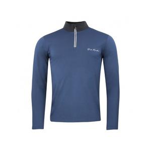 canthos-cx-bleu-nuit-under-shirt-with-zip-peak-mountain-canthos-blue-night
